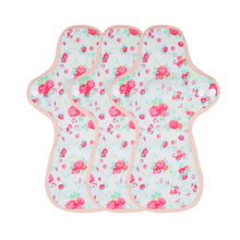 Load image into Gallery viewer, 3-piece Night Pads/Night Pads Plus(Pattern Red/Yellow/Blue/Green/Pink)
