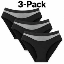 Load image into Gallery viewer, Mid Rise Lace Period Brief | ≈3 Regular Tampons | OEKO-TEX Certified | Free Wet Bag & Laundry Bag