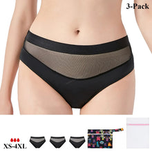 Load image into Gallery viewer, Mid Rise Lace Period Brief | ≈3 Regular Tampons | OEKO-TEX Certified | Free Wet Bag & Laundry Bag