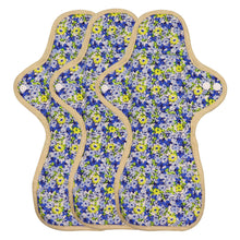 Load image into Gallery viewer, 3-piece Luckypads cloth menstrual pads, Night Pads