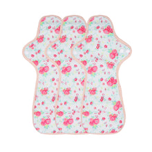 Load image into Gallery viewer, 3-piece Luckypads cloth menstrual pads, Night Pads Plus