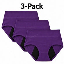 Load image into Gallery viewer, High Waist Period Brief | ≈4 Regular Tampons | OEKO-TEX Certified | Free Wet Bag & Laundry Bag