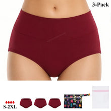 Load image into Gallery viewer, High Waist Period Brief | ≈4 Regular Tampons | OEKO-TEX Certified | Free Wet Bag & Laundry Bag