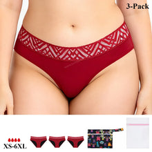 Load image into Gallery viewer, Mid Rise Lace Period Brief | ≈4 Regular Tampons | OEKO-TEX Certified | Free Wet Bag & Laundry Bag