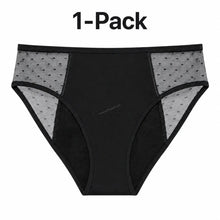 Load image into Gallery viewer, Lace Period Brief | ≈4 Regular Tampons | OEKO-TEX Certified | Free Wet Bag & Laundry Bag