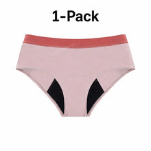 Load image into Gallery viewer, Mid Rise Period Brief | ≈3 Regular Tampons | OEKO-TEX Certified | Free Wet Bag & Laundry Bag