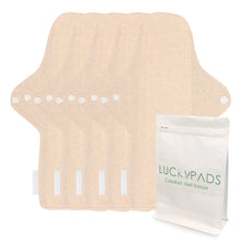 Load image into Gallery viewer, 5-Piece 11" Organic Cotton Cloth Pads(4 Patterns Optional)