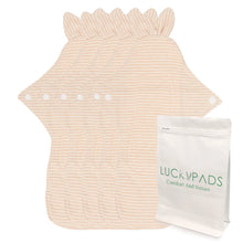 Load image into Gallery viewer, 5-Piece 11" Organic Cotton Cloth Pads(4 Patterns Optional)
