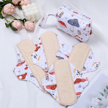 Load image into Gallery viewer, Organic Cotton Cloth Pads Starter Set(6 Patterns Optional)