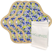 Load image into Gallery viewer, 3-Piece Organic Cotton Reusable Menstrual Pads(4 Size Optional)