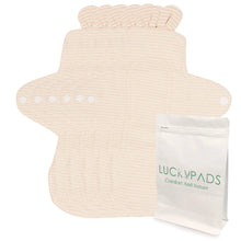 Load image into Gallery viewer, 5-piece 9.8" Organic Cotton Reusable Menstrual Pads(8 Patterns Optional)