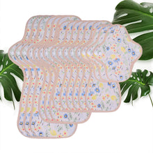 Load image into Gallery viewer, Luckypads organic cotton reusable menstrual pads, Light Flow Kit