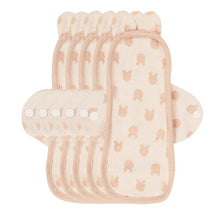 Load image into Gallery viewer, 5-piece Luckypads organic cotton reusable menstrual pads, Day Pads