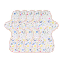 Load image into Gallery viewer, 5-piece Luckypads organic cotton reusable pads, Night Pads