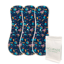Load image into Gallery viewer, Organic Cotton Reusable Period Pads