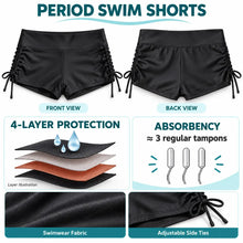 Load image into Gallery viewer, High Waist Period Boxer | ≈3 Regular Tampons | OEKO-TEX Certified | Free Wet Bag & Laundry Bag