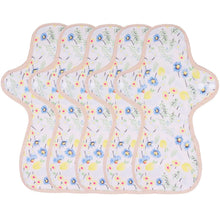 Load image into Gallery viewer, 5-piece Luckypads reusable menstrual pads for heavy flow, Night Pads