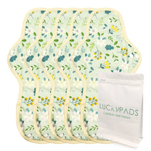 Load image into Gallery viewer, 5-piece Organic Cotton Reusable Menstrual Pads for Heavy Flow(7 Patterns Optional)