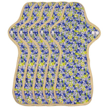 Load image into Gallery viewer, 5-piece Luckypads reusable menstrual pads for heavy flow, Night Pads Plus