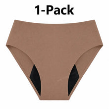 Load image into Gallery viewer, Seamless High Waisted Period Brief | ≈3 Regular Tampons | OEKO-TEX Certified | Free Wet Bag & Laundry Bag
