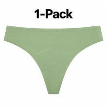 Load image into Gallery viewer, Mid Rise Seamless Period Thongs | ≈1/2 Regular Tampons | OEKO-TEX Certified | Free Wet Bag & Laundry Bag
