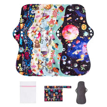 Load image into Gallery viewer, Front View of luckypads bamboo sanitary pads