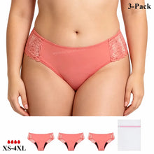 Load image into Gallery viewer, Lace Period Brief | ≈4 Regular Tampons | OEKO-TEX Certified | Free Wet Bag & Laundry Bag