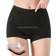 Load image into Gallery viewer, 3-Pair Absorbent Period and Bladder Leak Underwear - Boxer - Super Heavy Flow
