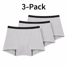 Load image into Gallery viewer, 3-Pack High Waisted Period Boxer–120ml Absorbency | OEKO-TEX Certified(FREE Stain-Removal Soap & Laundry Bag)