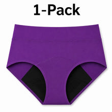 Load image into Gallery viewer, High Waisted Period Brief | ≈4 Regular Tampons | OEKO-TEX Certified | Free Wet Bag & Laundry Bag