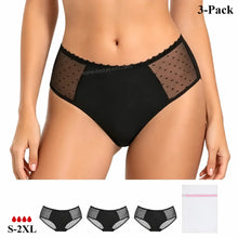 Load image into Gallery viewer, Lace Period Brief | ≈4 Regular Tampons | OEKO-TEX Certified | Free Wet Bag & Laundry Bag