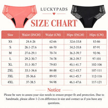 Load image into Gallery viewer, Lace Period Brief | ≈4 Regular Tampons | OEKO-TEX Certified | Free Wet Bag &amp; Laundry Bag
