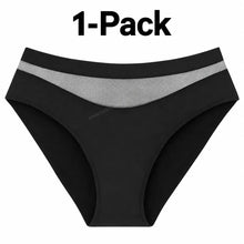 Load image into Gallery viewer, Mid Rise Lace Period Brief | ≈3 Regular Tampons | OEKO-TEX Certified | Free Wet Bag &amp; Laundry Bag

