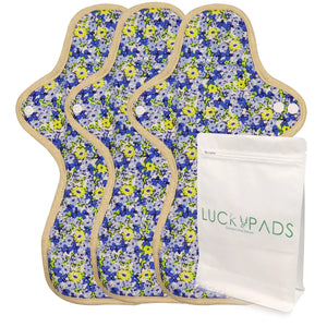 3-piece Organic Cotton Night Pads/Night Pads Plus(5 Patterns Optional)