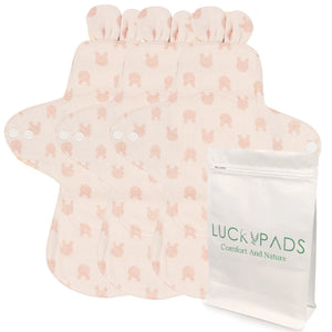 3-piece Organic Cotton Cloth Menstrual Pads(3 Sizes Optional)