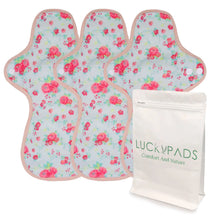 Load image into Gallery viewer, 3-piece Organic Cotton Cloth Menstrual Pads(4 Size Optional)
