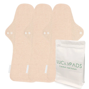 3-piece 13.78“ Organic Cotton Cloth Menstrual Pads(6 Patterns Optional)