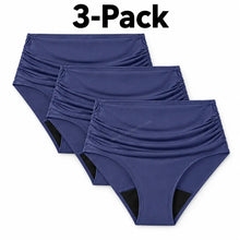 Load image into Gallery viewer, High Waist Period Bikini | ≈3 Regular Tampons | OEKO-TEX Certified | Free Wet Bag &amp; Laundry Bag

