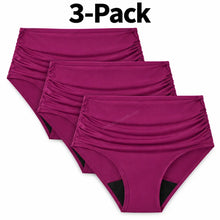 Load image into Gallery viewer, High Waist Period Bikini | ≈3 Regular Tampons | OEKO-TEX Certified | Free Wet Bag &amp; Laundry Bag
