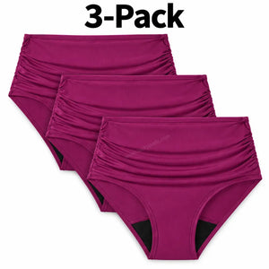High Waist Period Bikini | ≈3 Regular Tampons | OEKO-TEX Certified | Free Wet Bag & Laundry Bag