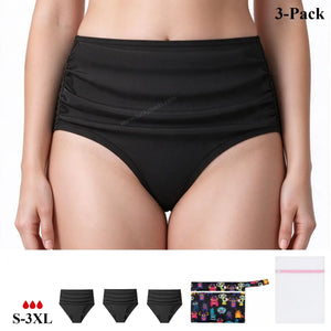 High Waist Period Bikini | ≈3 Regular Tampons | OEKO-TEX Certified | Free Wet Bag & Laundry Bag