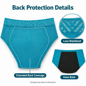 Mid Rise Lace Period Brief | ≈4 Regular Tampons | OEKO-TEX Certified | Free Wet Bag & Laundry Bag