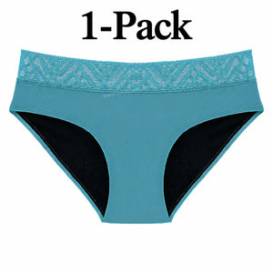 Mid Rise Lace Period Brief | ≈4 Regular Tampons | OEKO-TEX Certified | Free Wet Bag & Laundry Bag