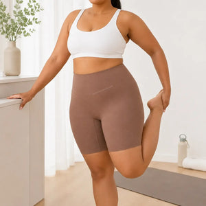 High Waisted Boyshort Yoga Period Underwear | ≈3 Regular Tampons | OEKO-TEX Certified | Free Wet Bag & Laundry Bag