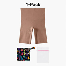 Load image into Gallery viewer, High Waisted Boyshort Yoga Period Underwear | ≈3 Regular Tampons | OEKO-TEX Certified | Free Wet Bag &amp; Laundry Bag
