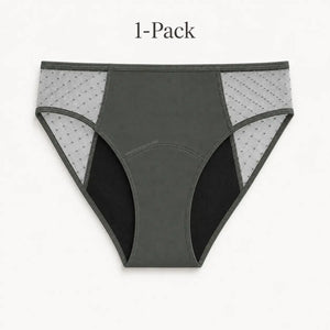 Lace Period Brief | ≈4 Regular Tampons | OEKO-TEX Certified | Free Wet Bag & Laundry Bag