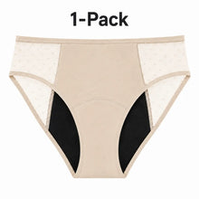 Load image into Gallery viewer, Lace Period Brief | ≈4 Regular Tampons | OEKO-TEX Certified | Free Wet Bag &amp; Laundry Bag
