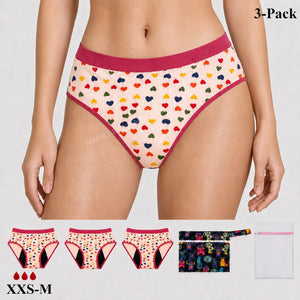 Mid Rise Period Brief | ≈3 Regular Tampons | OEKO-TEX Certified | Free Wet Bag & Laundry Bag