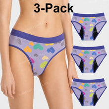 Load image into Gallery viewer, Mid Rise Period Brief | ≈3 Regular Tampons | OEKO-TEX Certified | Free Wet Bag &amp; Laundry Bag
