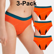 Load image into Gallery viewer, Mid Rise Period Brief | ≈3 Regular Tampons | OEKO-TEX Certified | Free Wet Bag &amp; Laundry Bag
